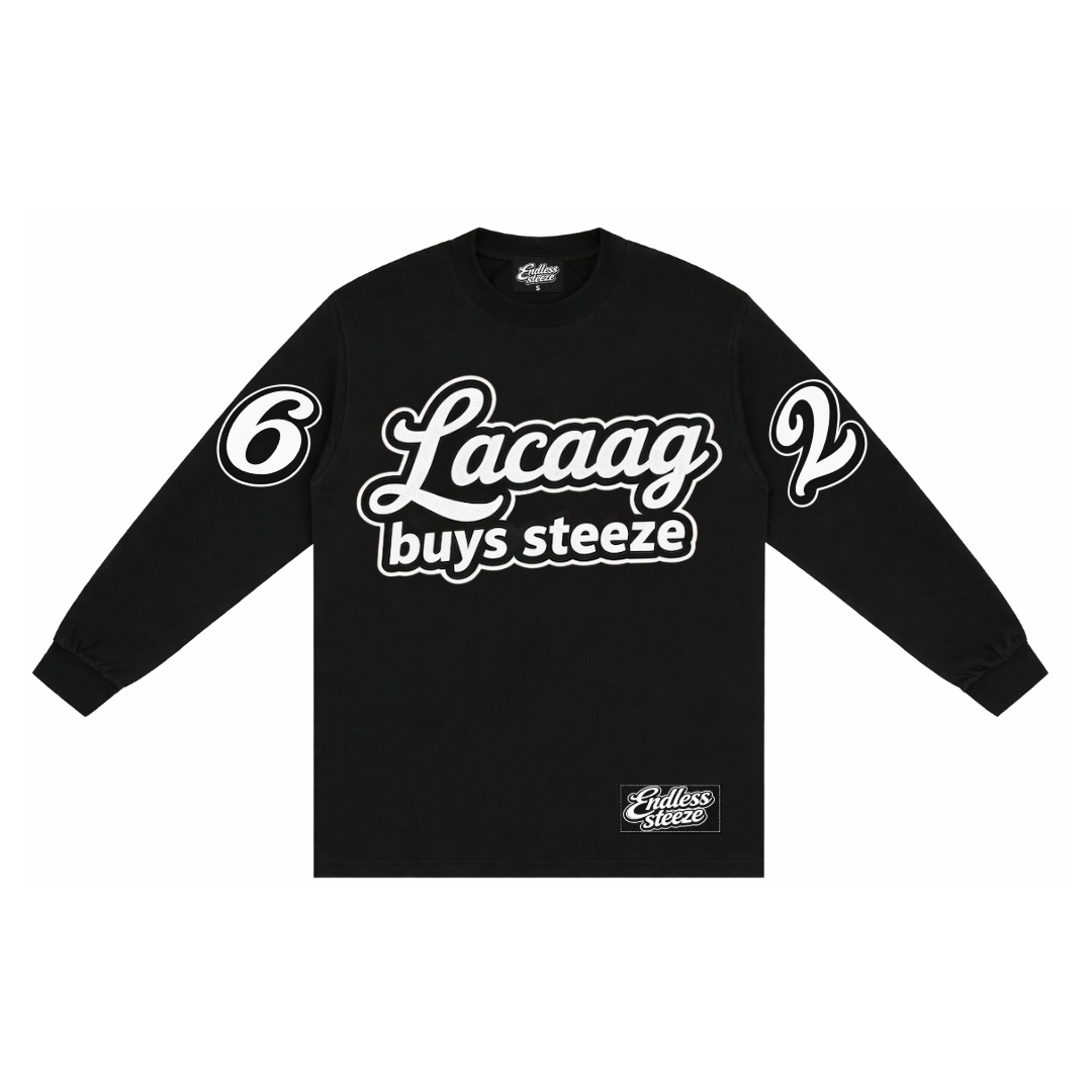 Lacaag Buys Steeze “More Lacaag More Steeze” Long Sleeve T-Shirt