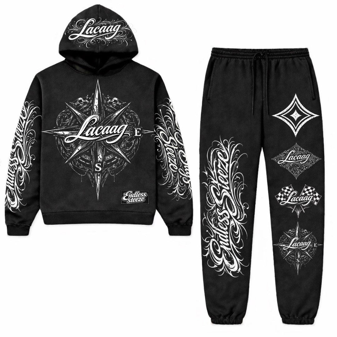 Lacaag Buys Steeze Compass Onyx Tracksuit