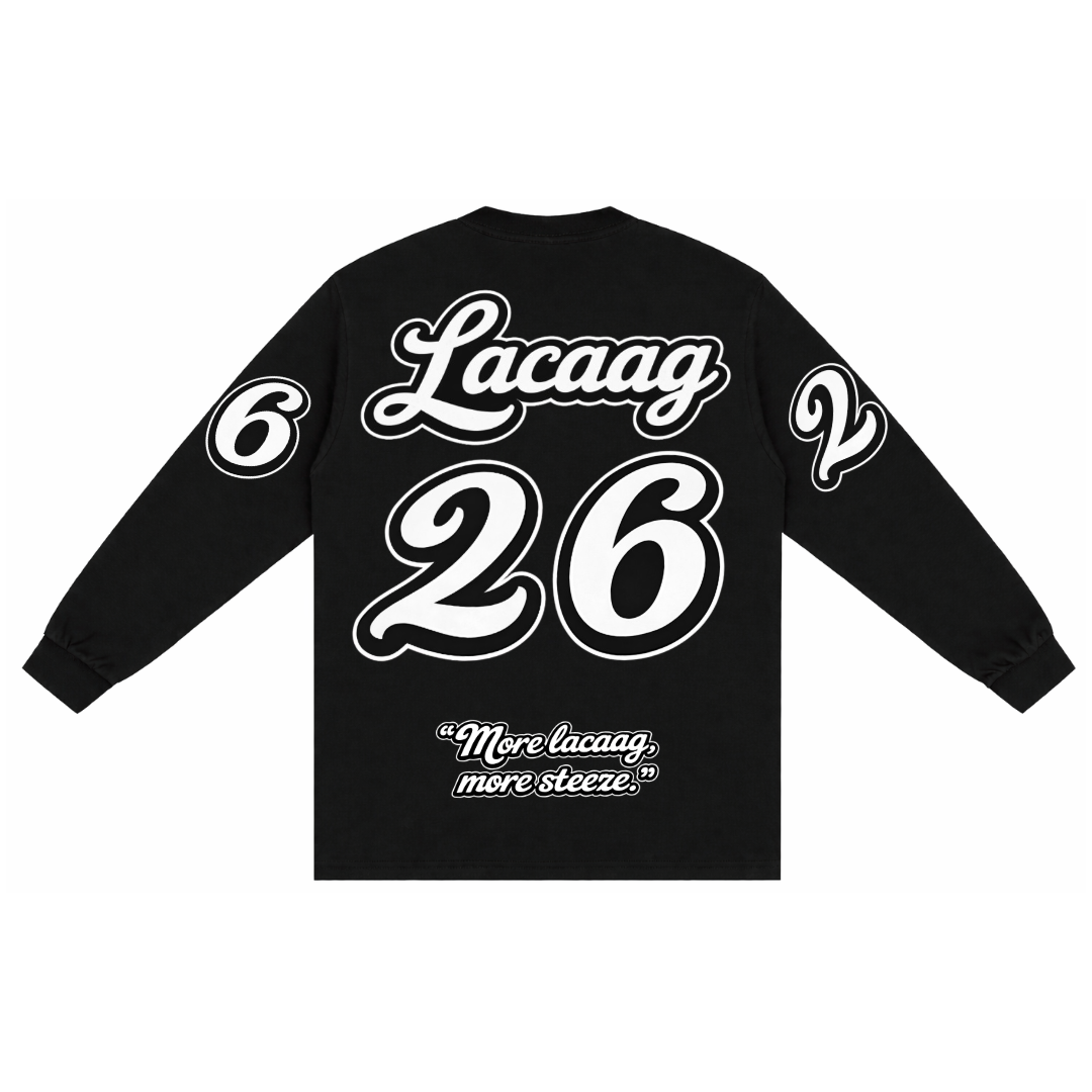 Lacaag Buys Steeze “More Lacaag More Steeze” Long Sleeve T-Shirt